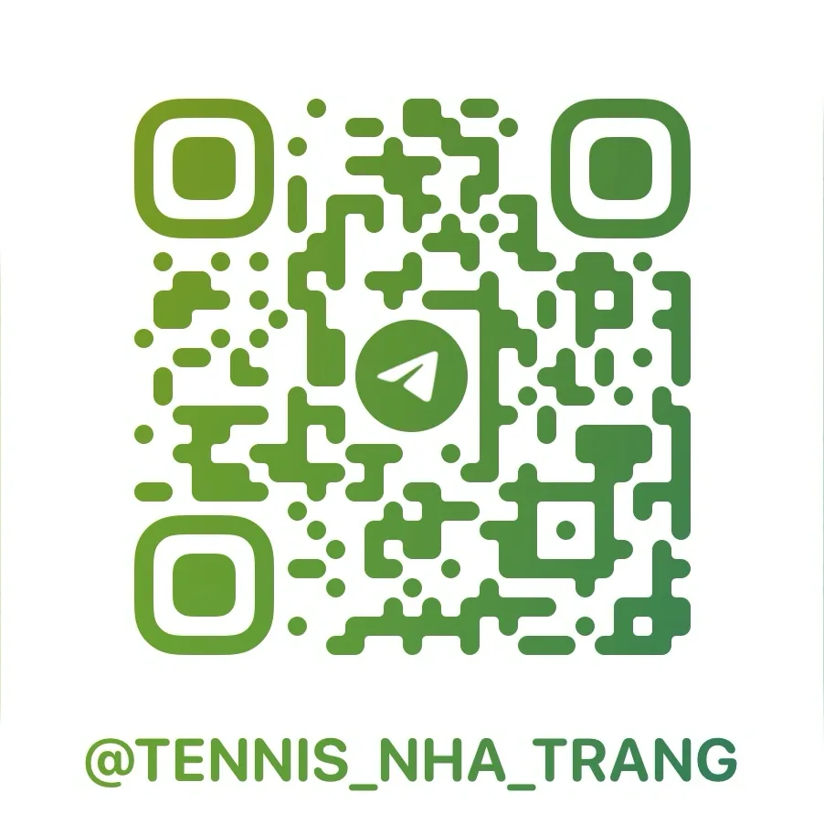 QR-код Telegram чата теннисистов Нячанга